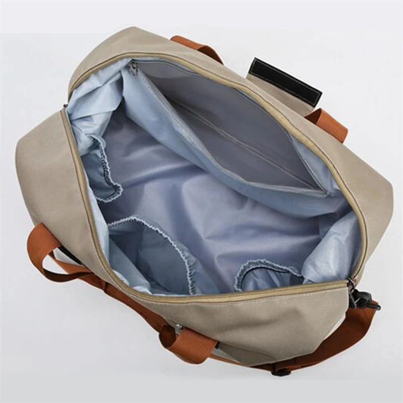 Sac de voyage grande capacité pour hommes et femmes, bagage à main, séparation du support à sec, sac de sport Fitness, voyage à courte distance GT