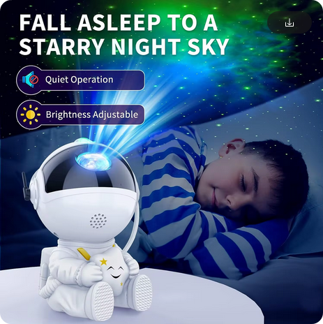 Projecteur d'étoiles Galaxy AstronsomSpace, veilleuse, nébuleuse étoilée, plafonnier LED pour chambre à coucher, décoration de la maison, cadeau pour enfants.